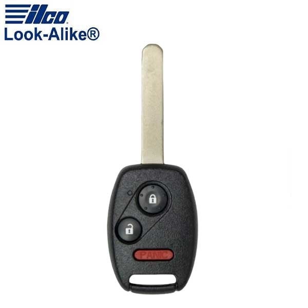 Ilco LAL RHK-HON-3B1 HONDA 3 BUTTON REMOTE HEAD KEY ILCO-AX00010860 - main